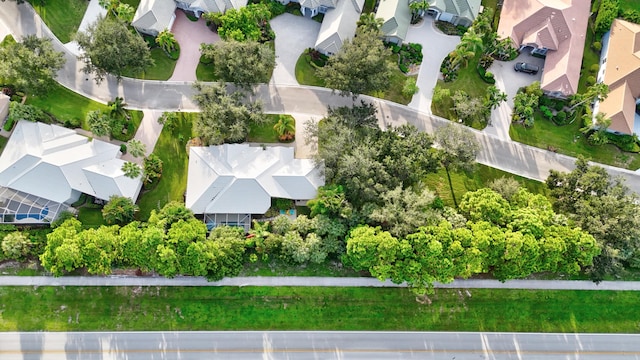 bird's eye view featuring a residential view