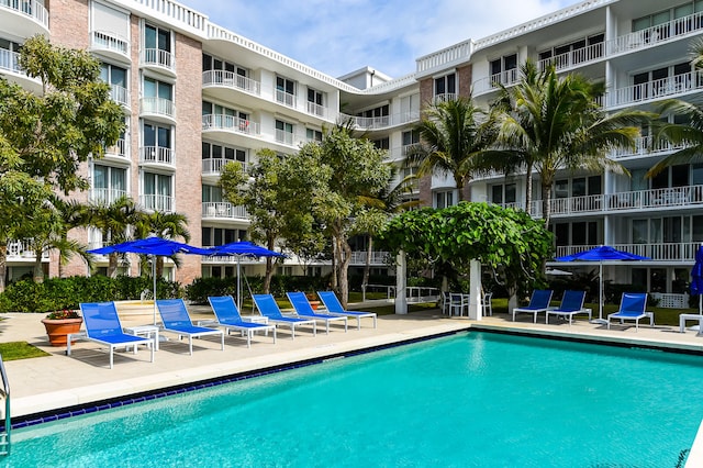 view of swimming pool