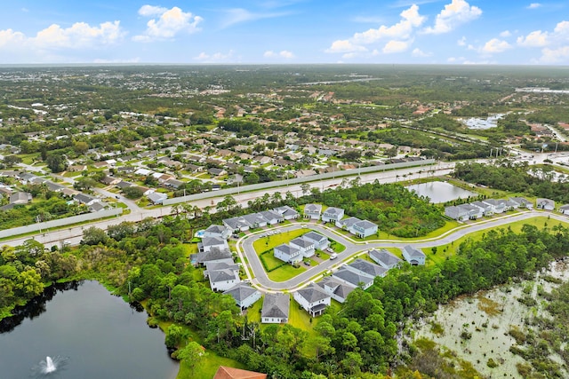 200 SW Pomeroy St, Stuart, FL 34997 - aerial view of residential area with a nearby body of water