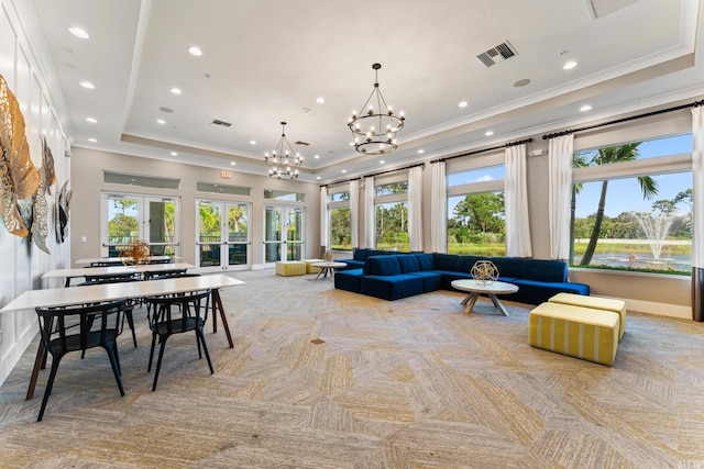 200 SW Pomeroy St, Stuart, FL 34997 - community lobby with crown molding and recessed lighting