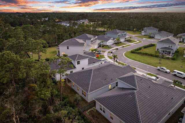200 SW Pomeroy St, Stuart, FL 34997 - aerial view at dusk of a forest view and a residential view