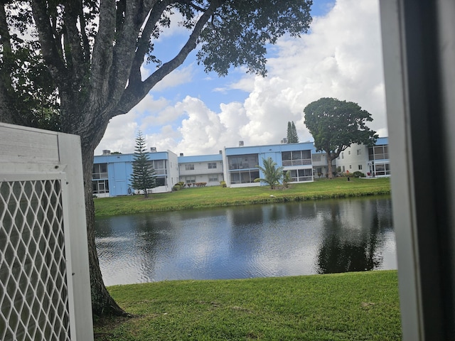 view of water feature