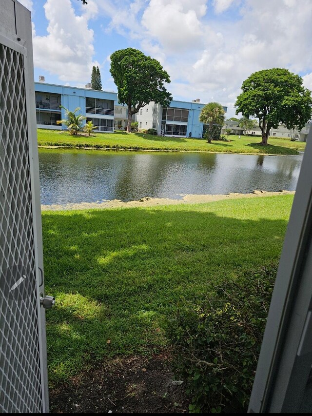 property view of water