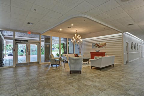 view of community lobby