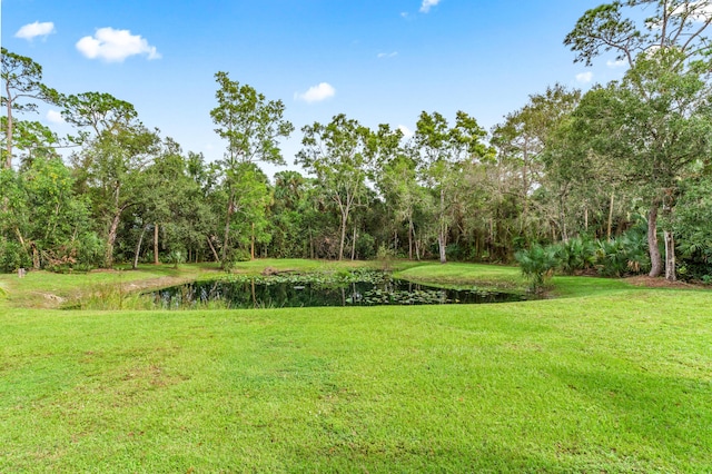 12151 Old Indiantown Rd, Jupiter, FL 33478 - view of grassy yard with a water view