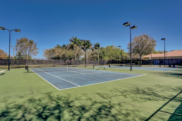 view of sport court with basketball court