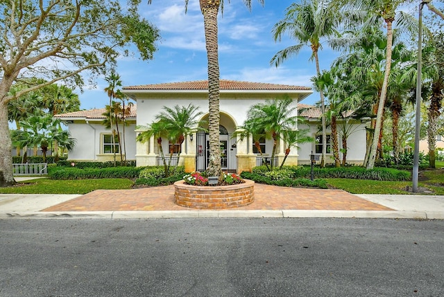 view of mediterranean / spanish-style home