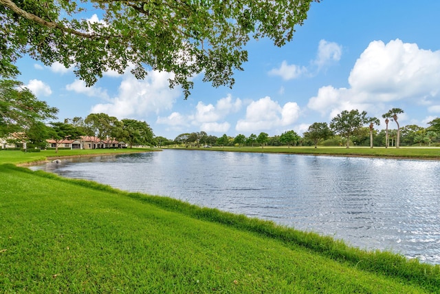 property view of water