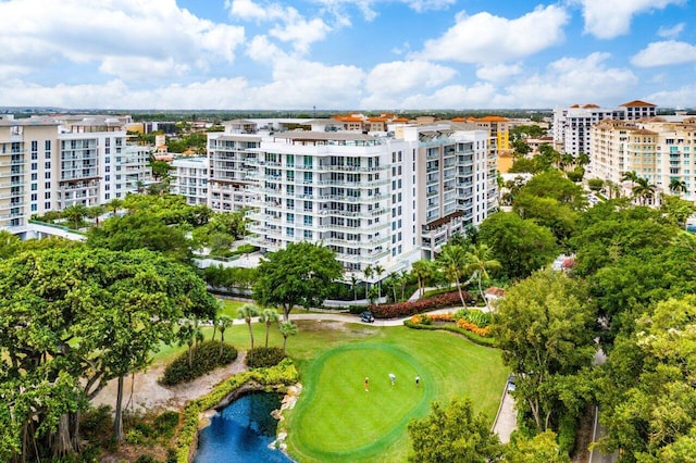 view of building exterior featuring a water view