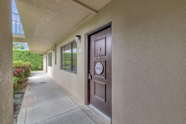 view of property entrance