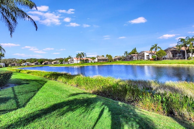 property view of water