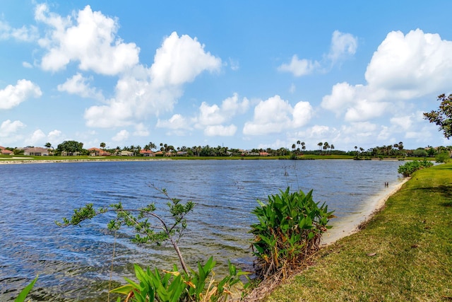 property view of water