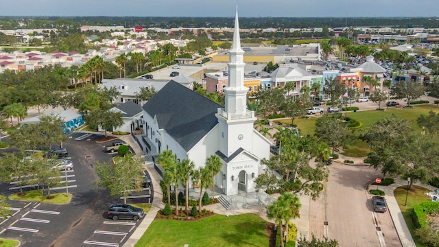 aerial view