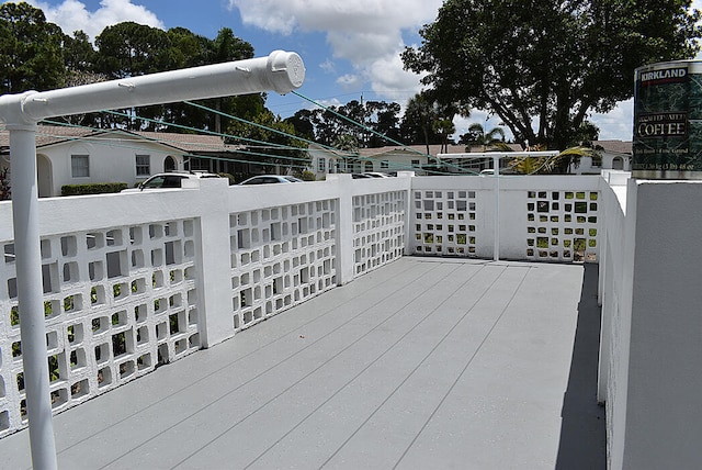 view of deck