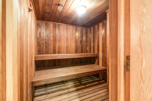 2003 N Ocean Blvd Unit 1203, Boca Raton, FL 33431 - sauna featuring wood walls and wooden ceiling