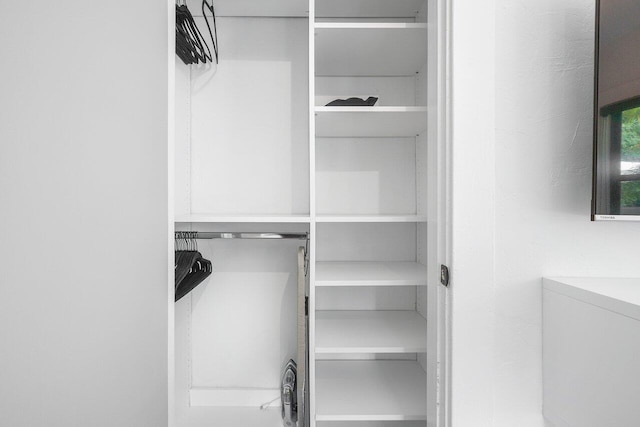 view of closet