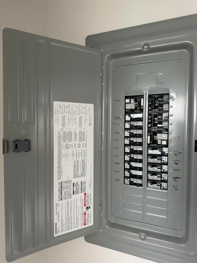 utilities with electric panel