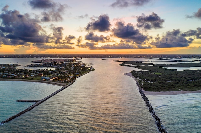 property view of water