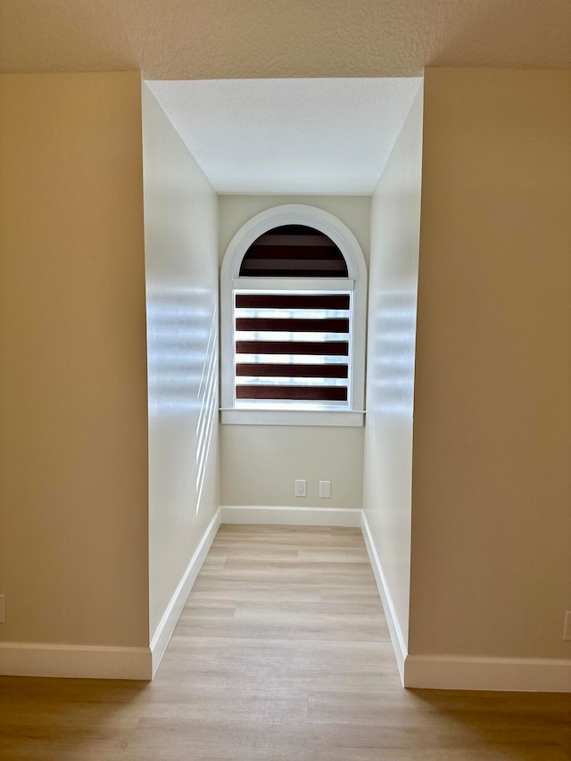 interior space featuring light hardwood / wood-style flooring