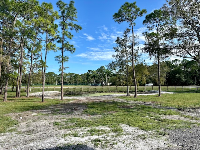 surrounding community featuring a rural view