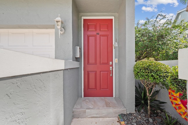 view of property entrance