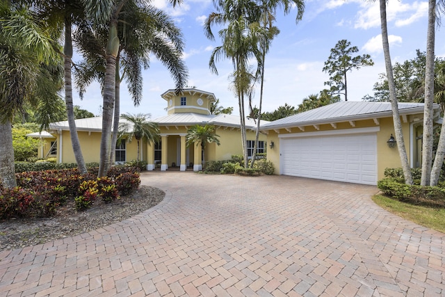 ranch-style house with a garage