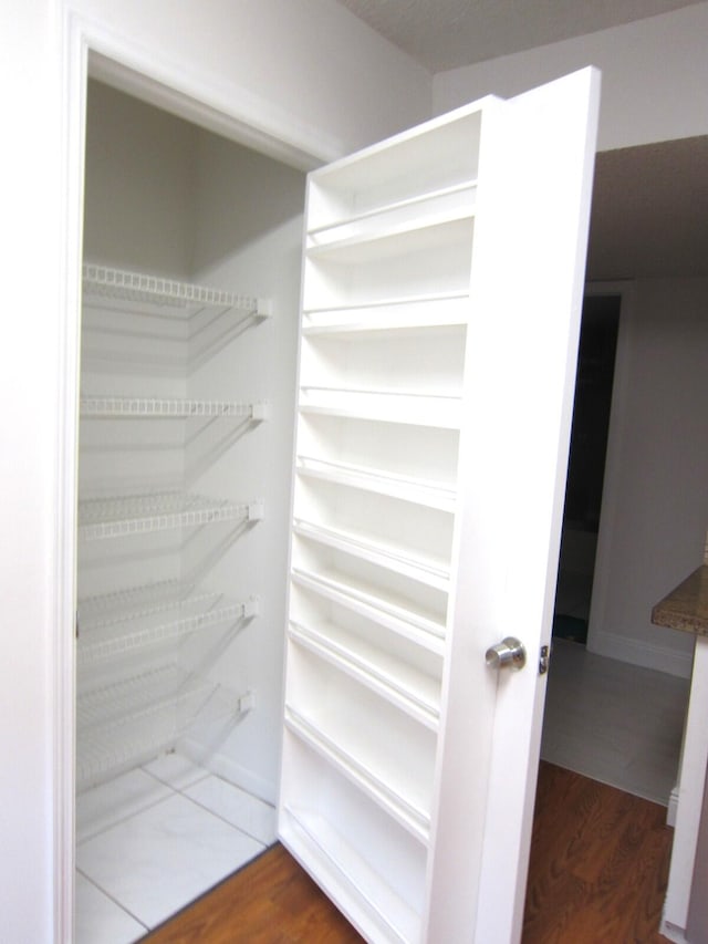 view of closet