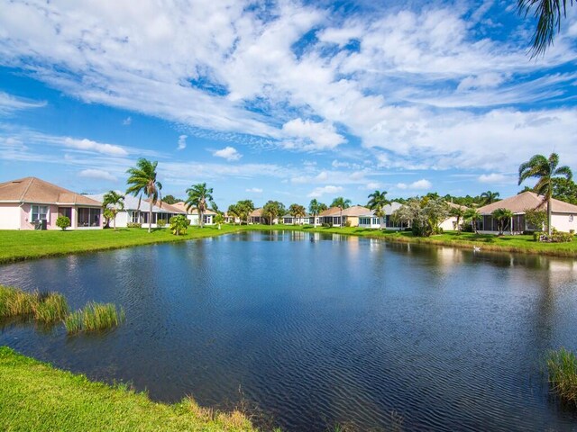 property view of water