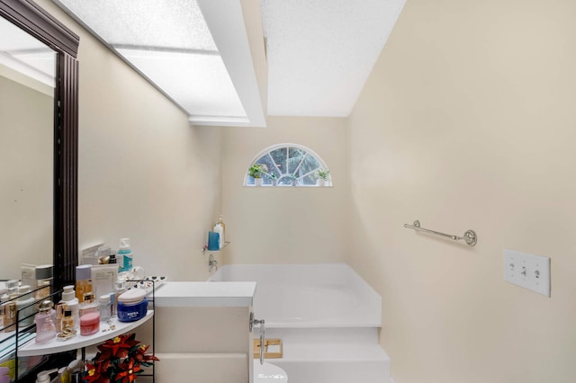 bathroom featuring a bathing tub