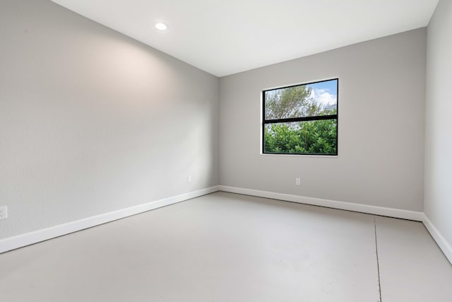 15093 Aguila Ave, Fort Pierce, FL 34951 - empty room with concrete flooring