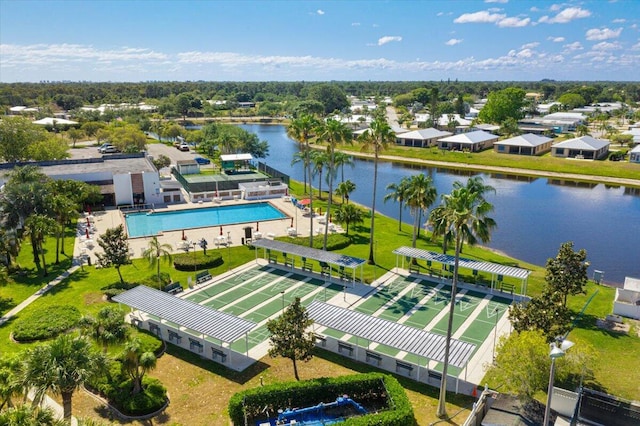 15093 Aguila Ave, Fort Pierce, FL 34951 - aerial view with a water view