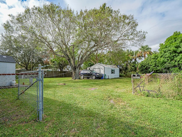 view of yard