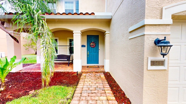 view of property entrance