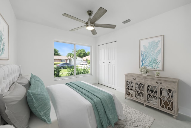 unfurnished room featuring ceiling fan