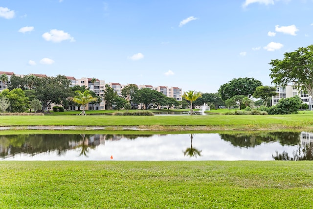 property view of water