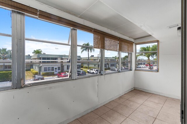 623 Monaco M, Delray Beach, FL 33446 - view of unfurnished sunroom