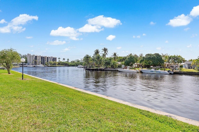 property view of water