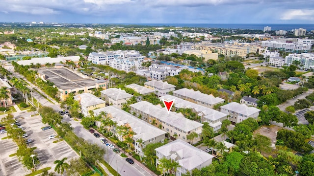 112 W Coda Cir, Delray Beach, FL 33444 - aerial overview of property's location featuring nearby urban area