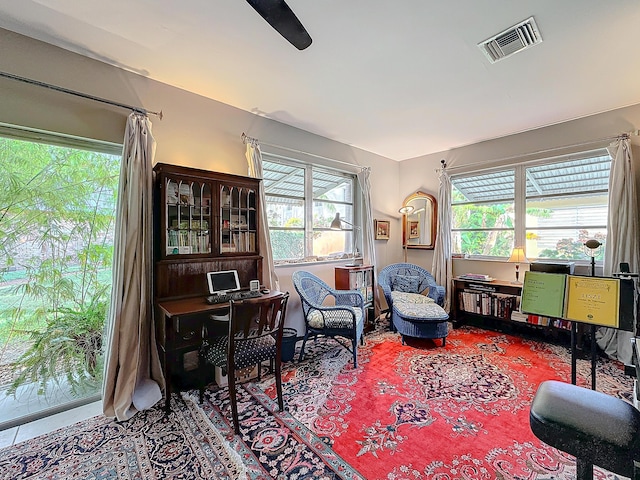 533 SE 28th Cir Unit 533, Boynton Beach, FL 33435 - office space with plenty of natural light and ceiling fan