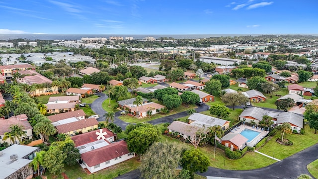 533 SE 28th Cir Unit 533, Boynton Beach, FL 33435 - aerial view of residential area with a pool area