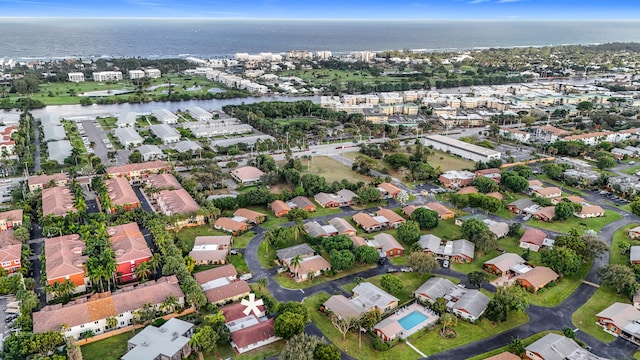 533 SE 28th Cir Unit 533, Boynton Beach, FL 33435 - aerial view of property's location with a large body of water and nearby suburban area