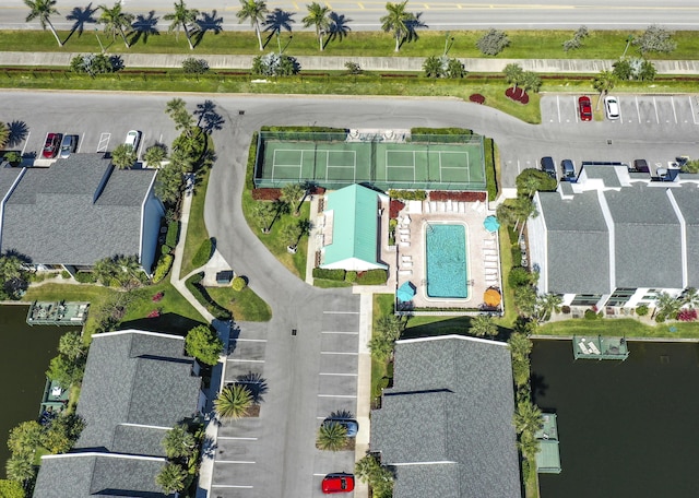 2400 S Ocean Dr Unit 6112, Fort Pierce, FL 34949 - aerial overview of property's location featuring a pool and a nearby body of water