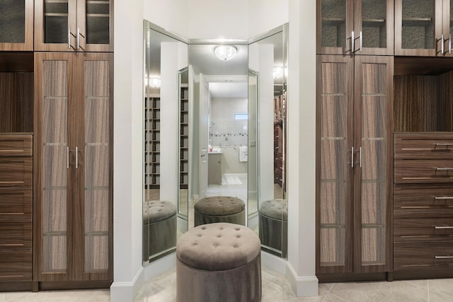 bathroom featuring tile patterned floors