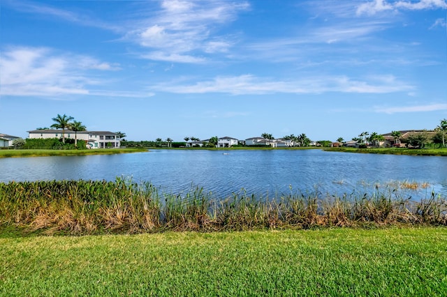 property view of water