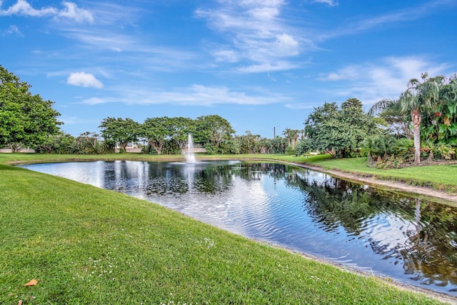 property view of water