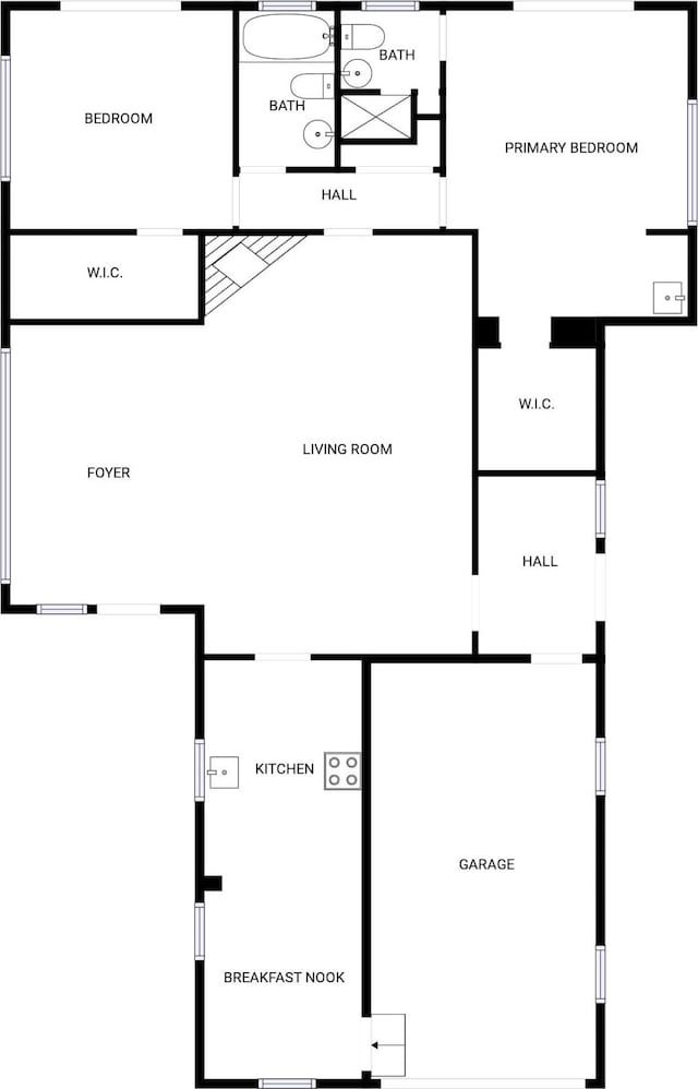 232 NW 25th St, Wilton Manors, FL 33311 - property floor plan
