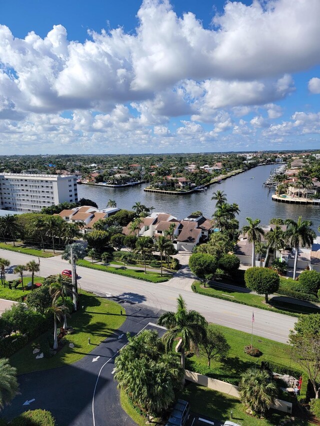 3009 S Ocean Blvd Unit 901, Highland Beach, FL 33487 - drone / aerial view of a large body of water