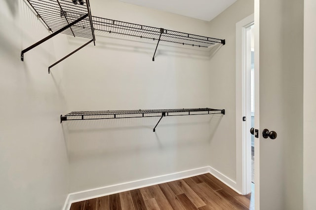 5770 Princess Palm Ct Unit F, Delray Beach, FL 33484 - spacious closet with dark wood-type flooring