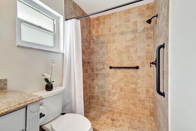 5770 Princess Palm Ct Unit F, Delray Beach, FL 33484 - full bathroom with vanity and tiled shower