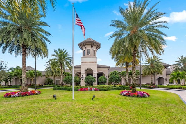 8313 Boulder Mountain Ter, Boynton Beach, FL 33473 - view of property featuring curved driveway